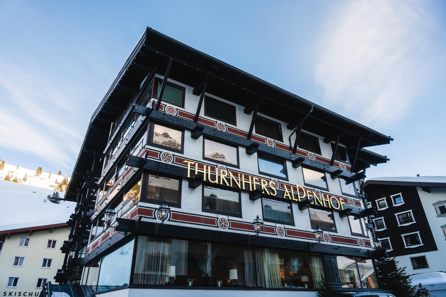特赫之阿尔班霍夫酒店 Zürs 外观 照片